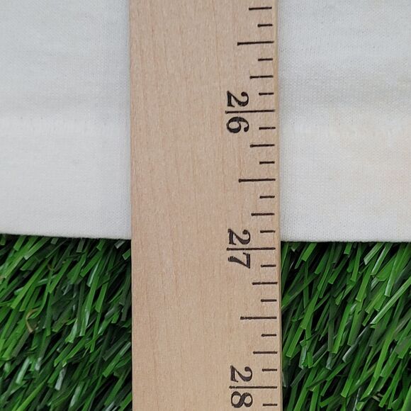 Vintage 90s Hanes Shirt XL 23x27 White Softball - Picture 10 of 15